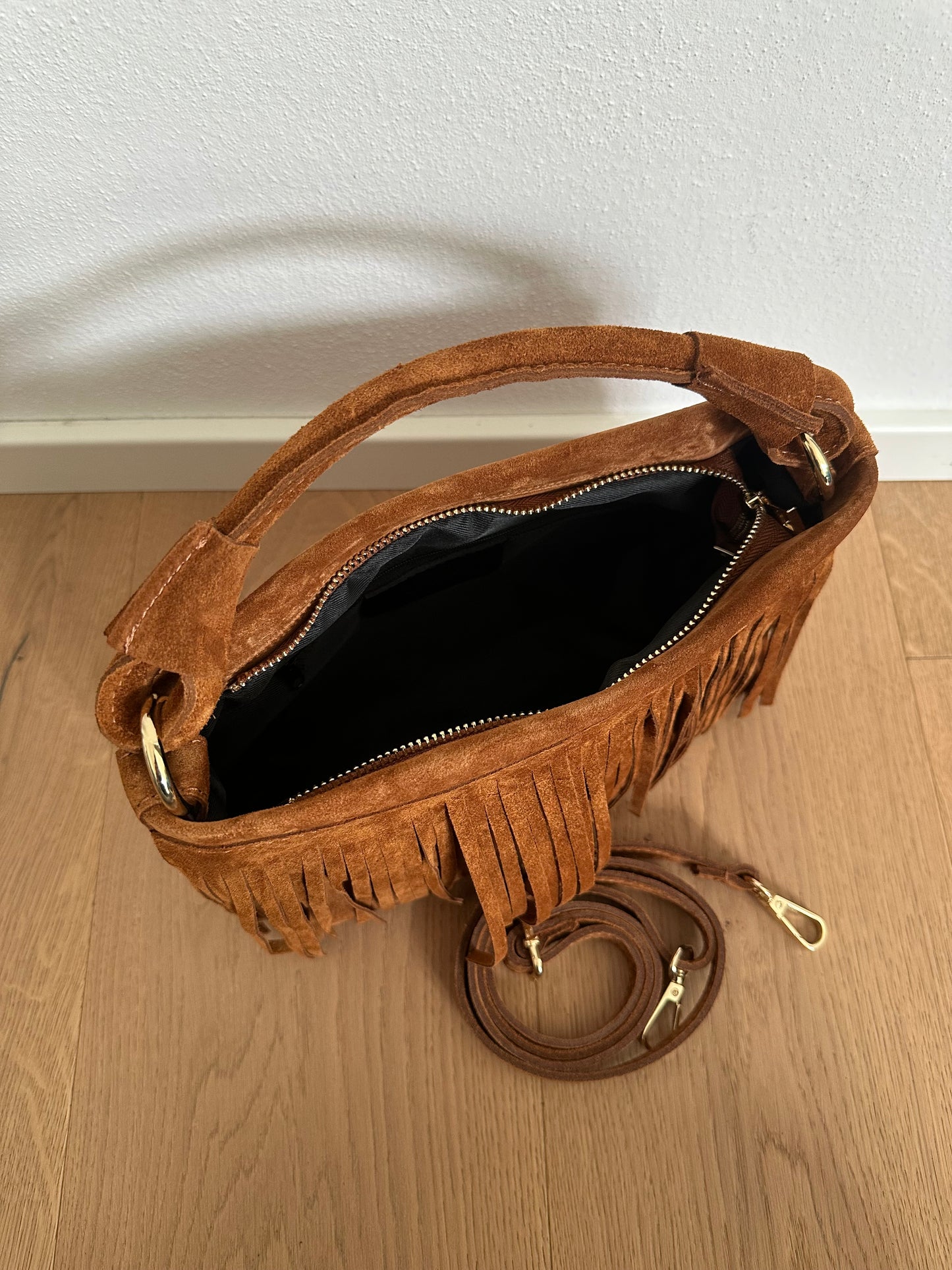 MAJE - frange suede