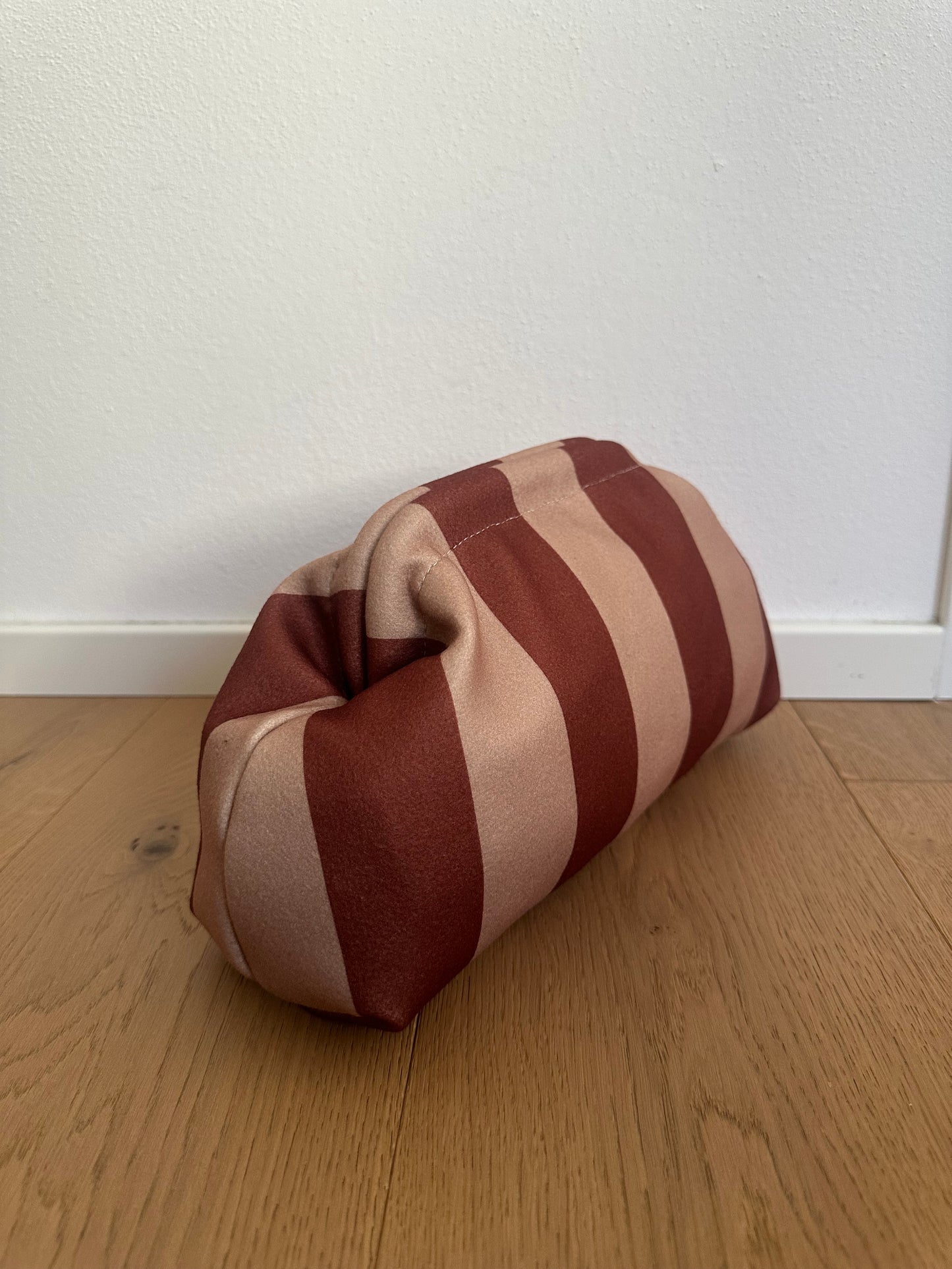 POCHETTE a righe- tracolla a catena