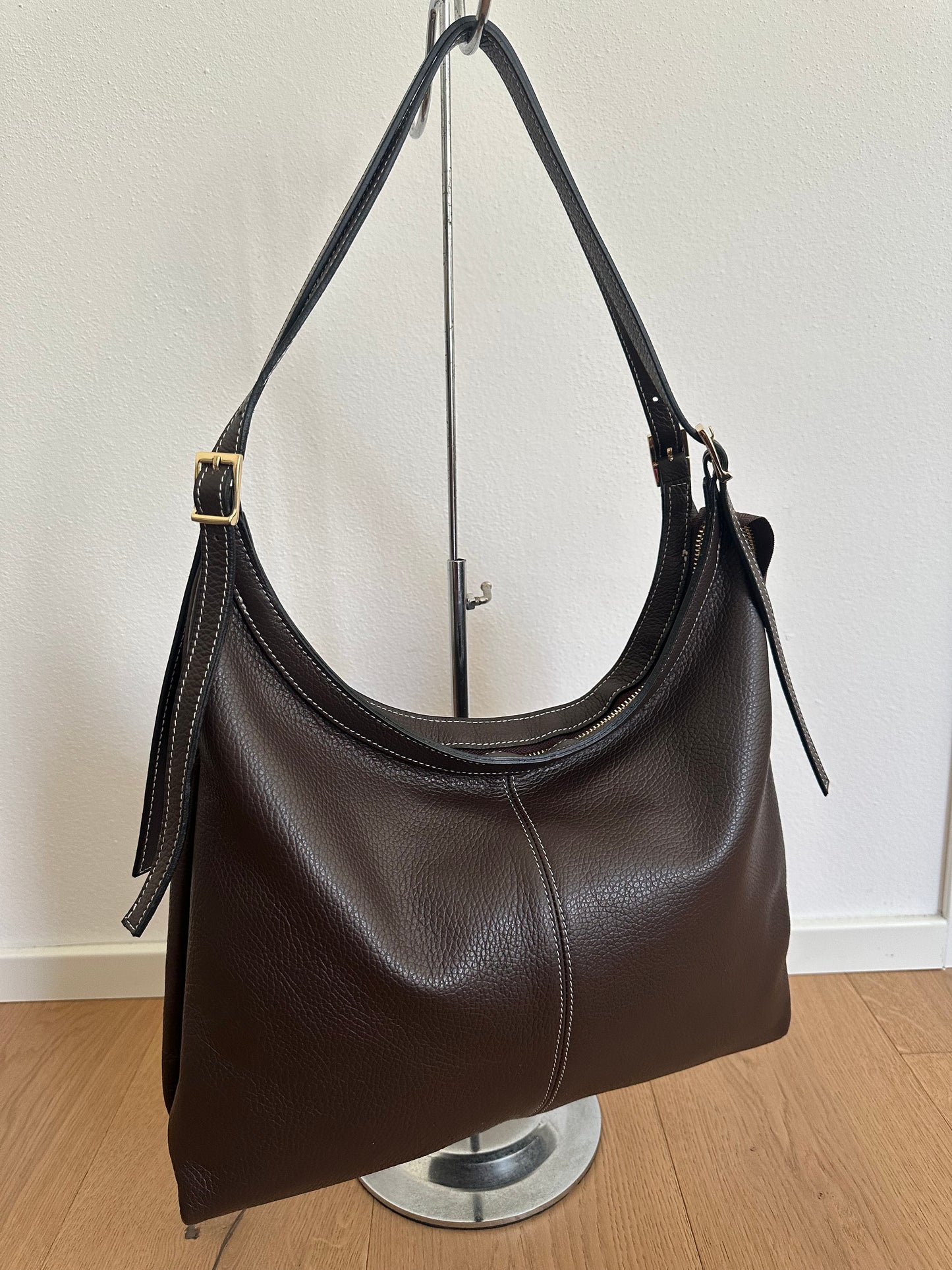 LIDIA hobo- Vera pelle