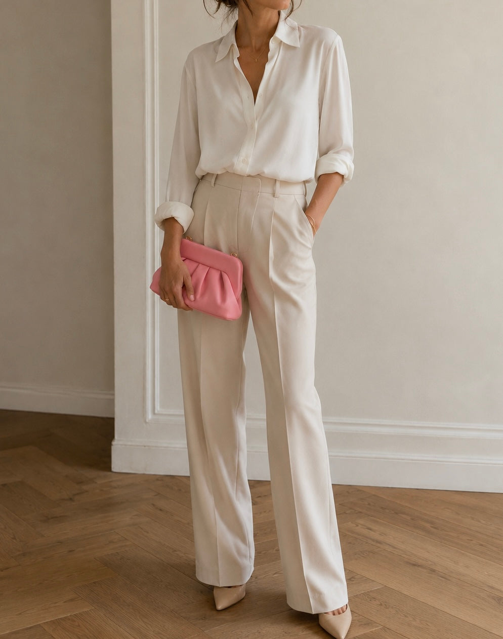 CANDY clutch- Vera pelle