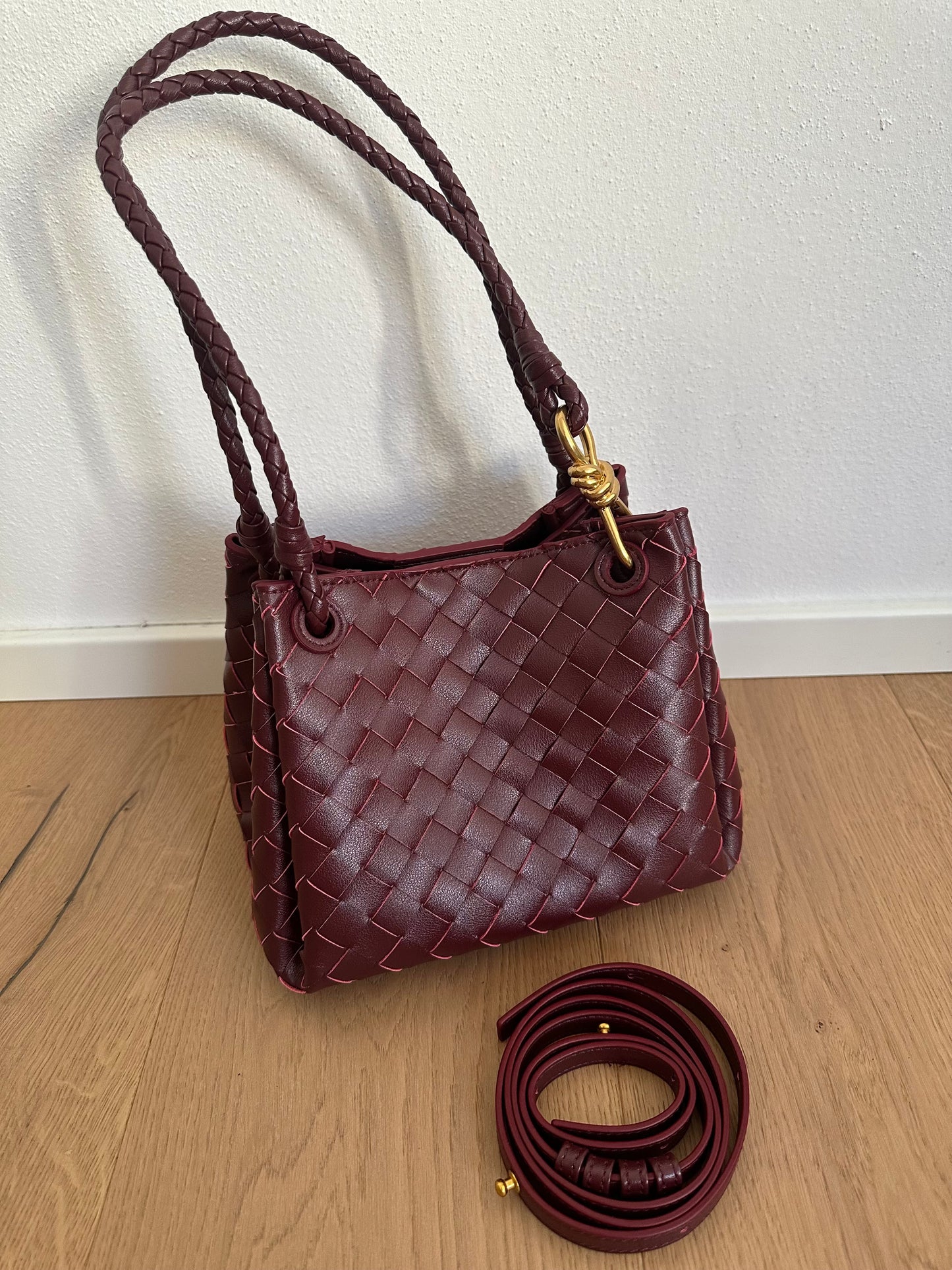 EMMA woven- Vera pelle