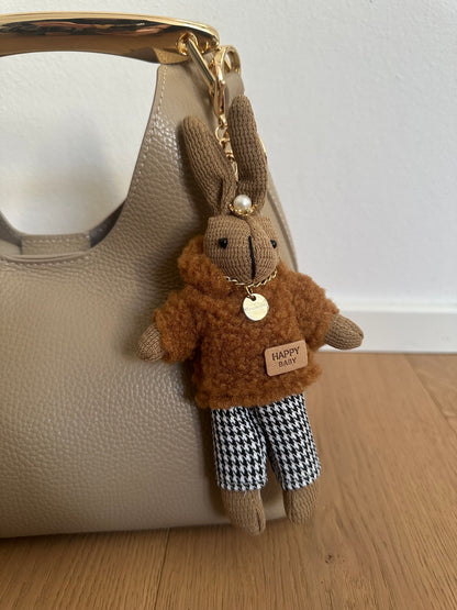 BAG CHARMS - BUNNY- TEDDY