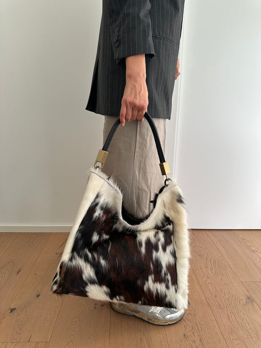 SAVANA- borsa a spalla in cavallino