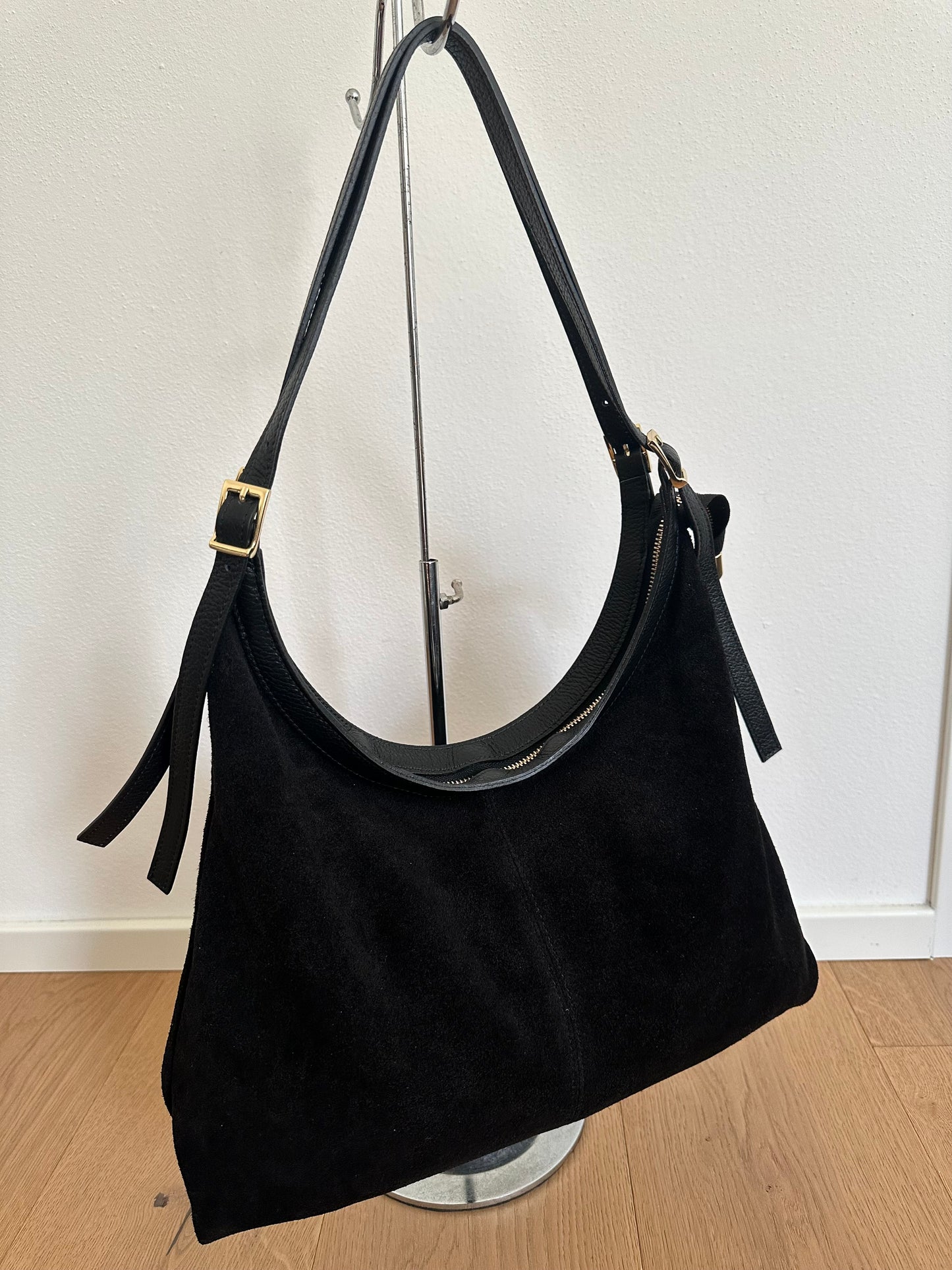 LIDIA hobo- suede