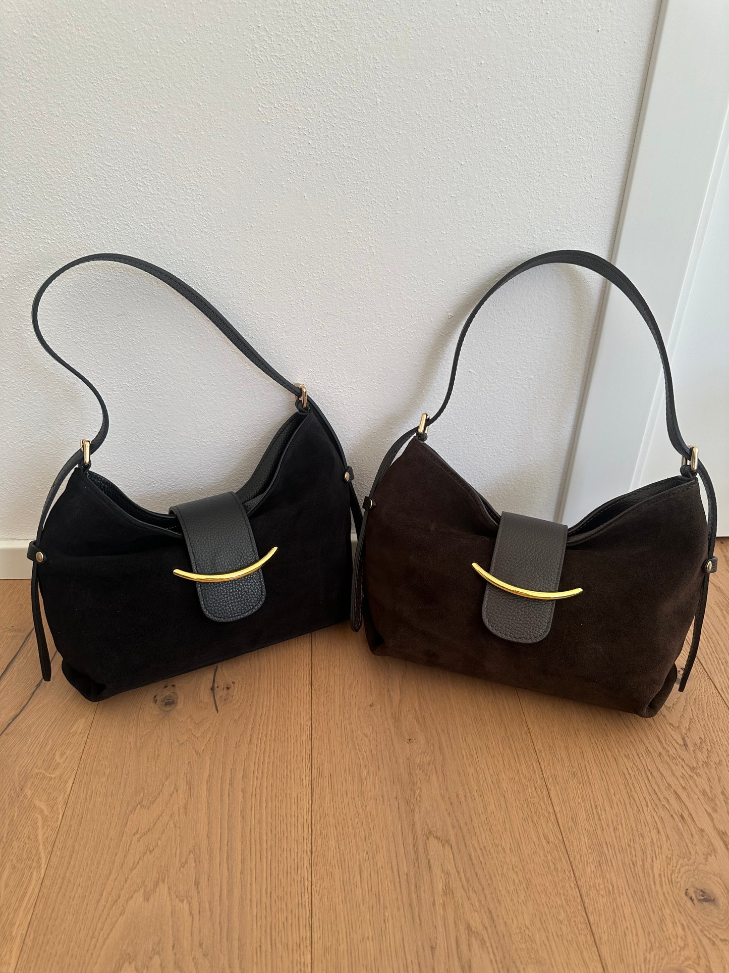 COCO- suede shoulder bag