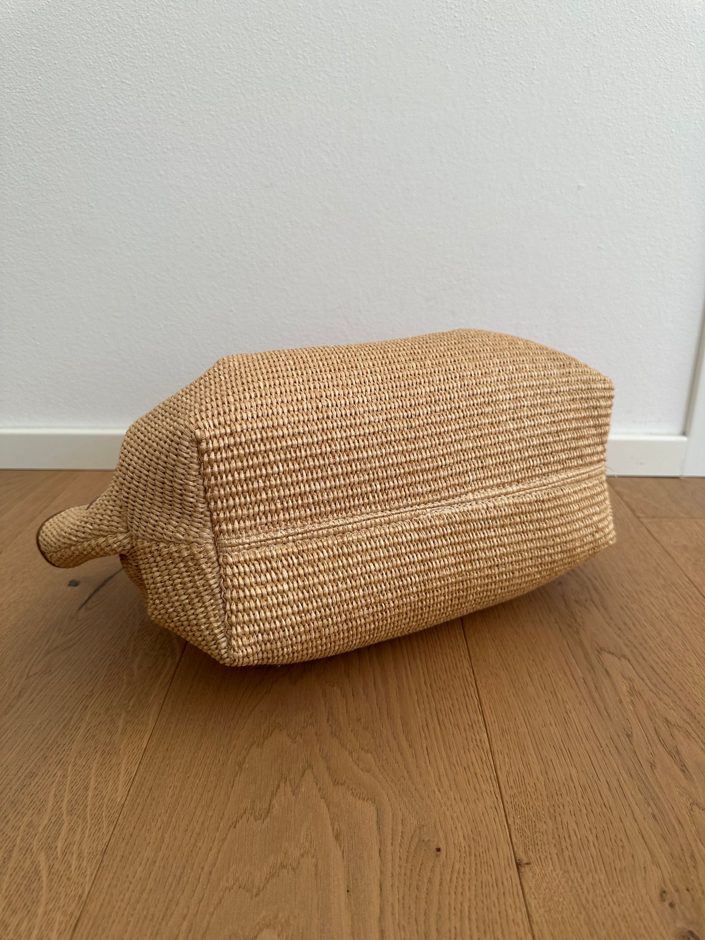 CORINNE LARGE- borsa a spalla rafia