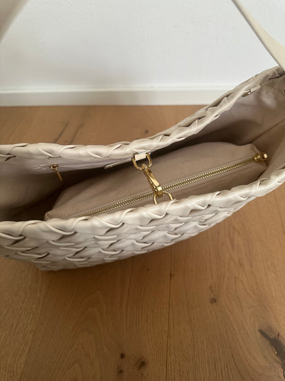 NAMI- borsa a spalla intrecciata