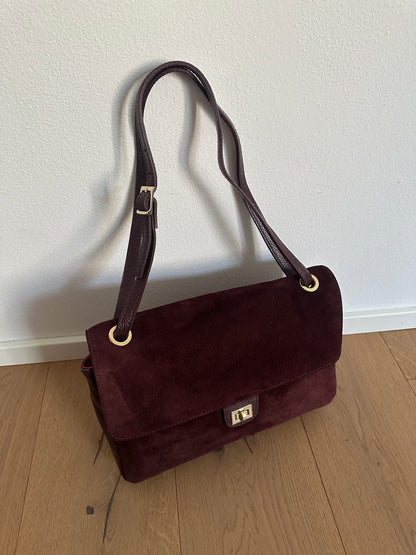 ANNABEL medium camoscio- borsa a spalla