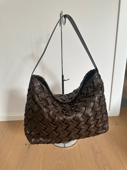 NAMI- borsa a spalla intrecciata
