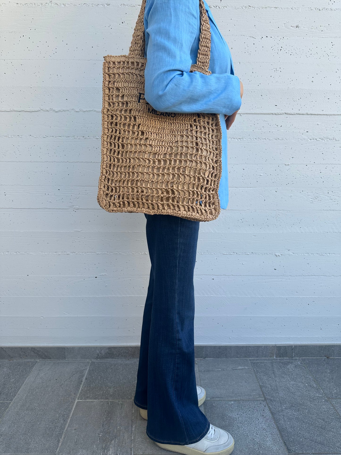 LOUISIENNE - tote rafia