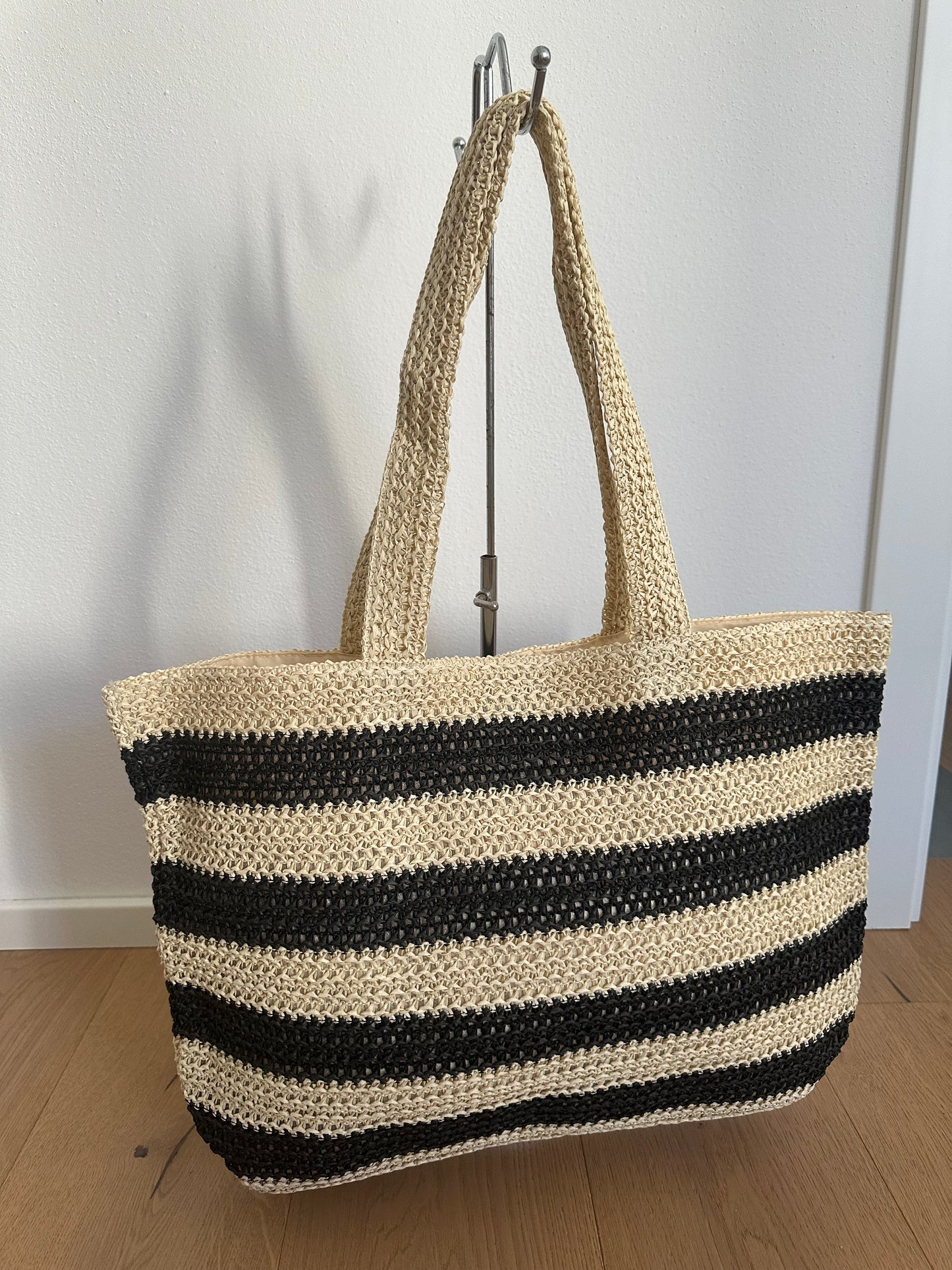 NADINA SHOPPER- effetto rafia
