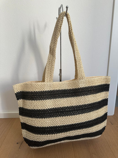 NADINA SHOPPER- effetto rafia