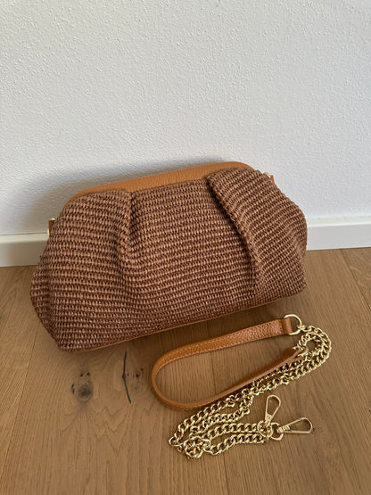 SAMUI - pochette rafia