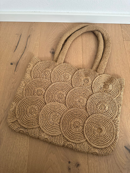 PIXIE - tote artigianale rafia