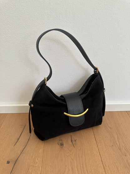 COCO- suede shoulder bag