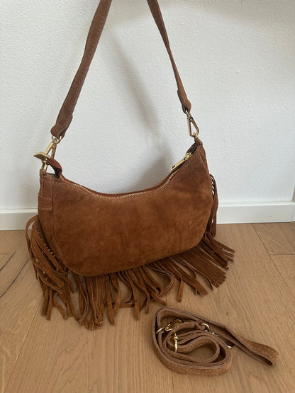 NINFEA - suede frange