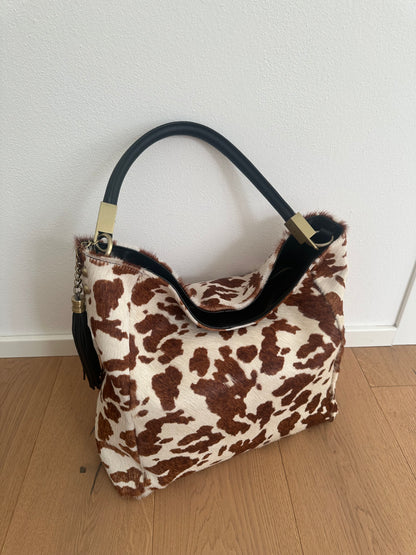 SAVANA- borsa a spalla in cavallino