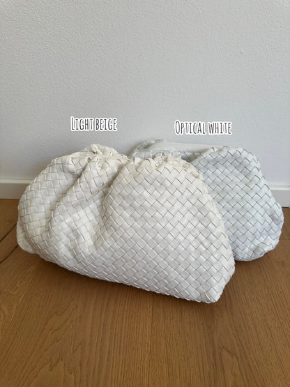 POUCH NAPPA intreccio -grande