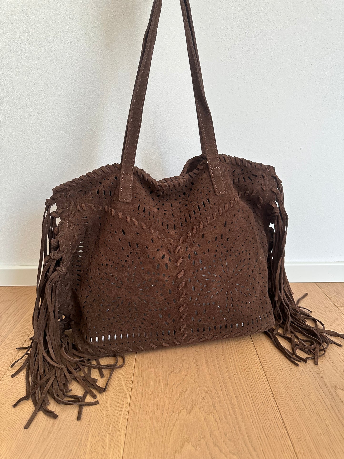 FARAH SUEDE- frange