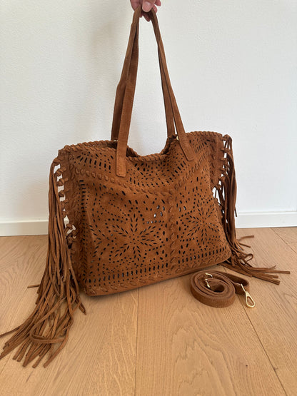 FARAH SUEDE- frange