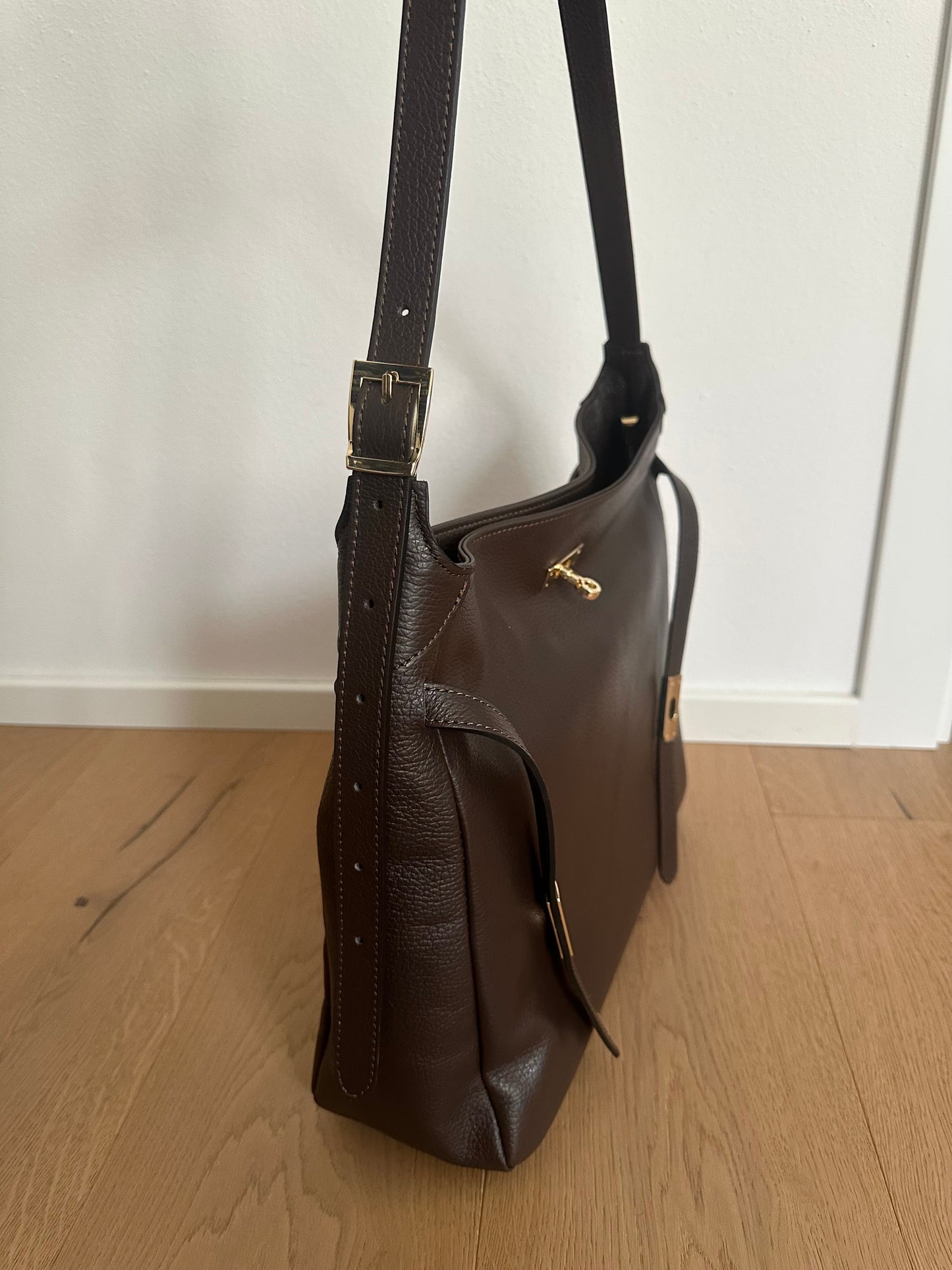 SELENE- daily bag Vera pelle
