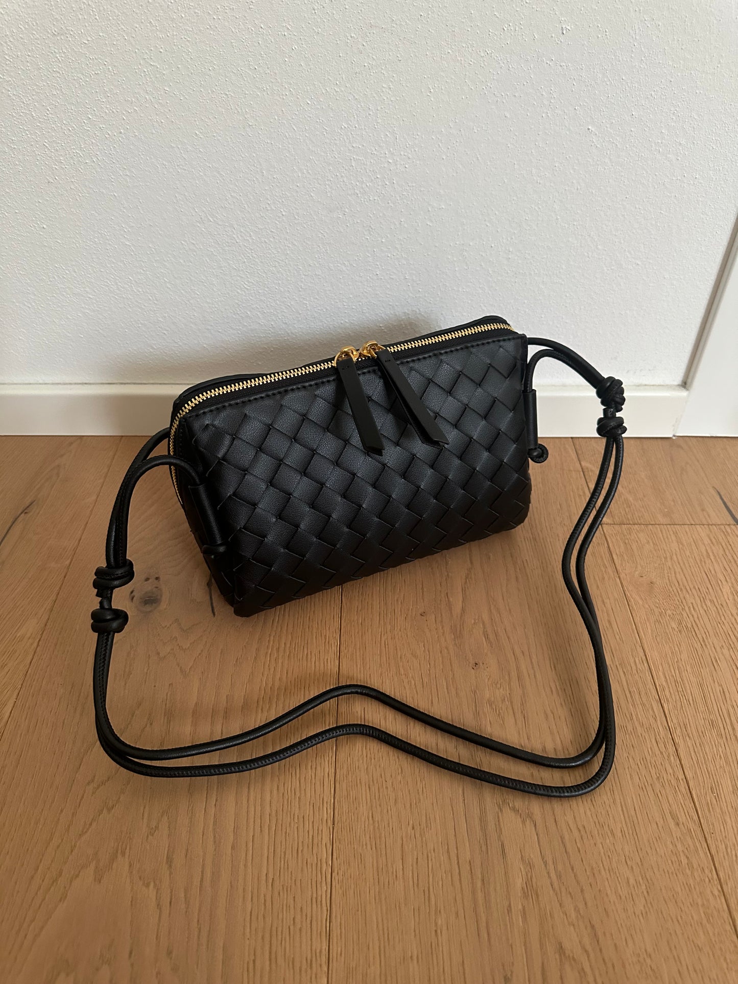 AMBRE large - Vera pelle intrecciata