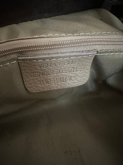 CORINNE LARGE- borsa a spalla camoscio
