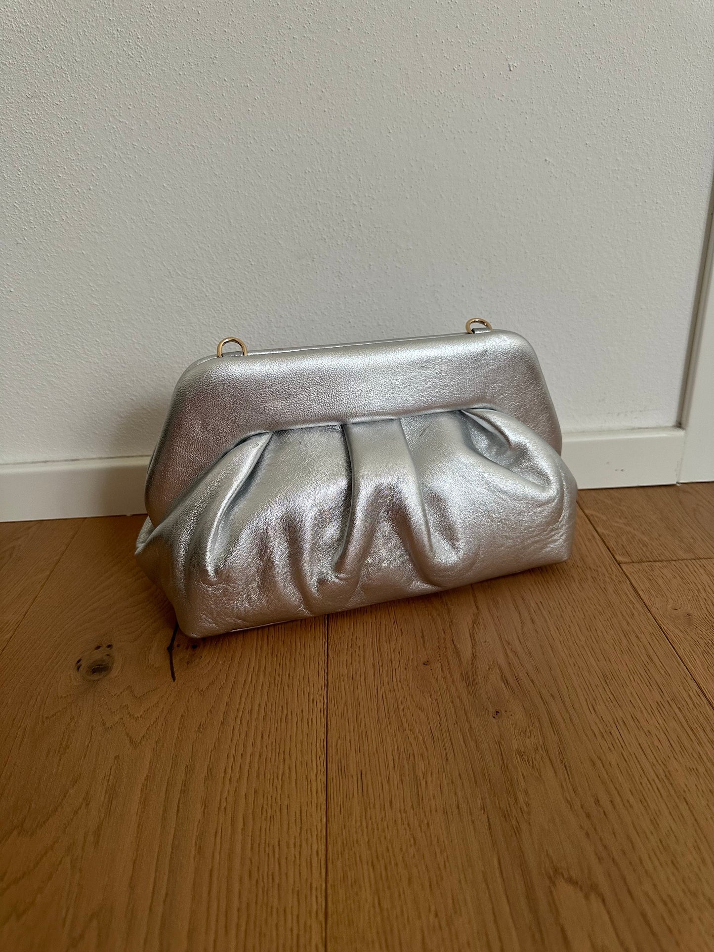 CANDY clutch- Vera pelle