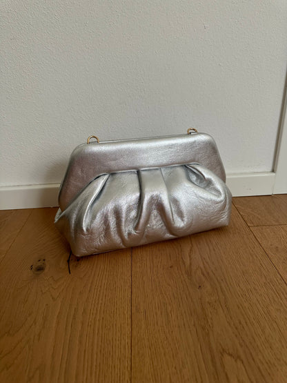 CANDY clutch- Vera pelle