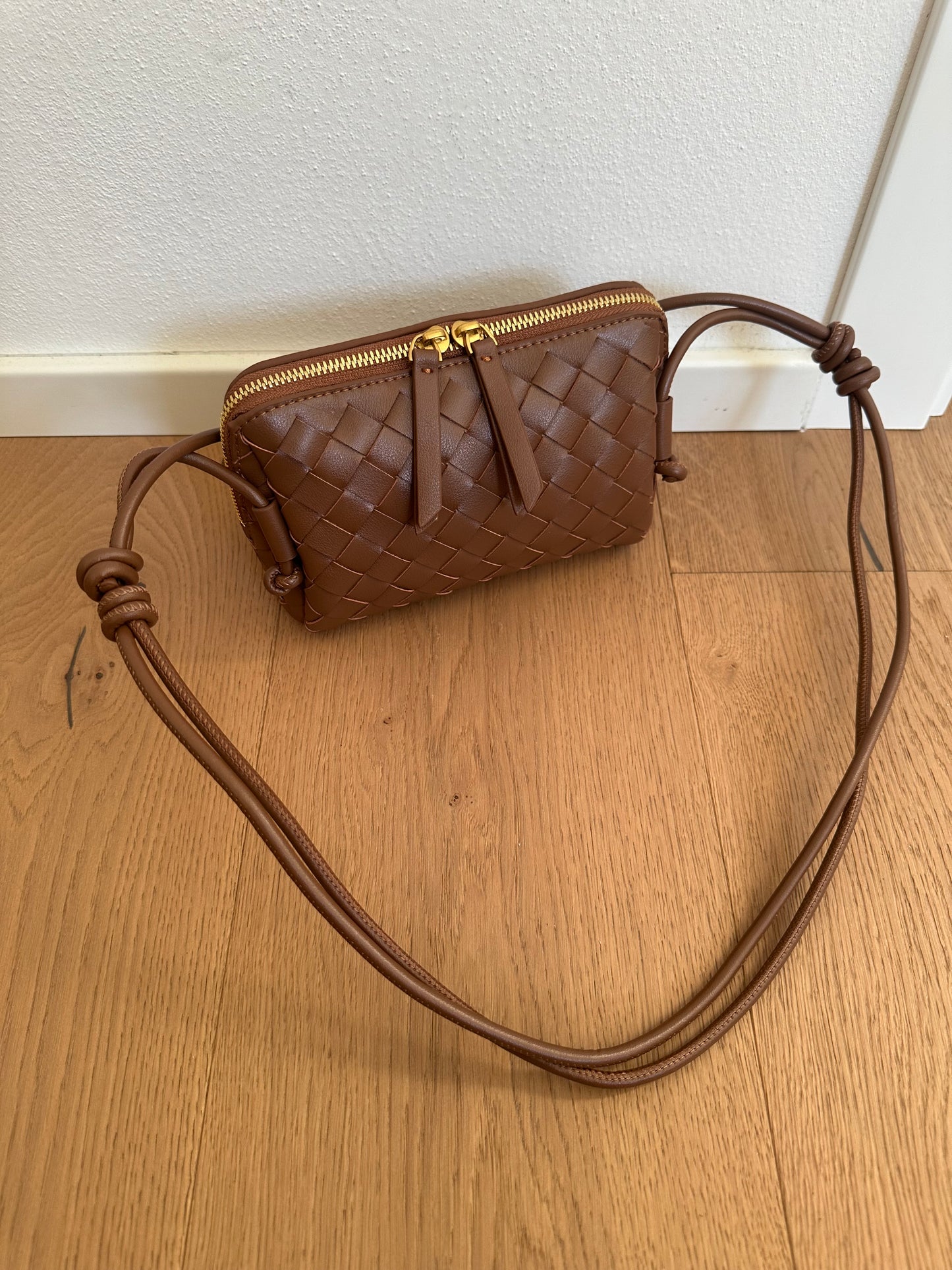 AMBRE - Vera pelle intrecciata