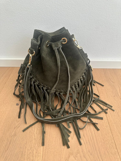 SECCHIELLO SUEDE- frange