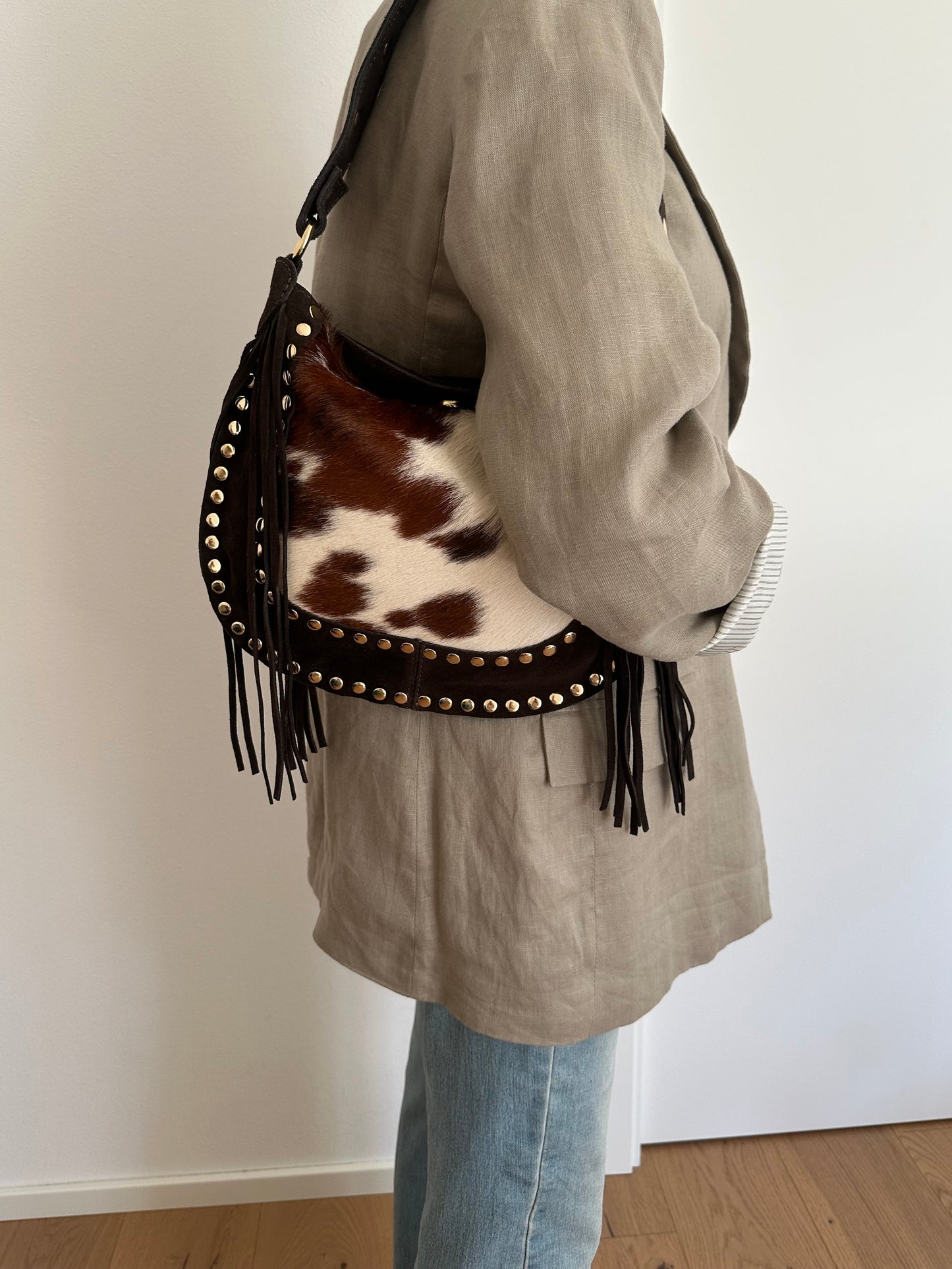 DAXY- medium/ borsa a spalla “cavallino”