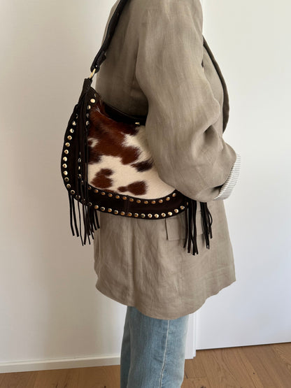 DAXY- medium/ borsa a spalla “cavallino”