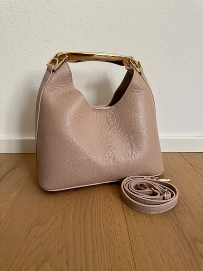 ALEX- borsa a mano, vera pelle