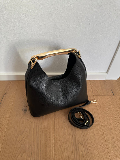 ALEX- borsa a mano, vera pelle