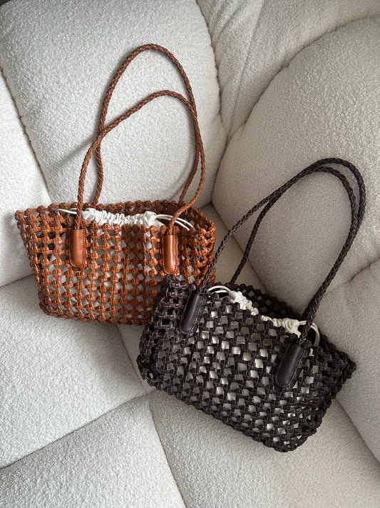 NICOLE PREMIUM- pelle intrecciata