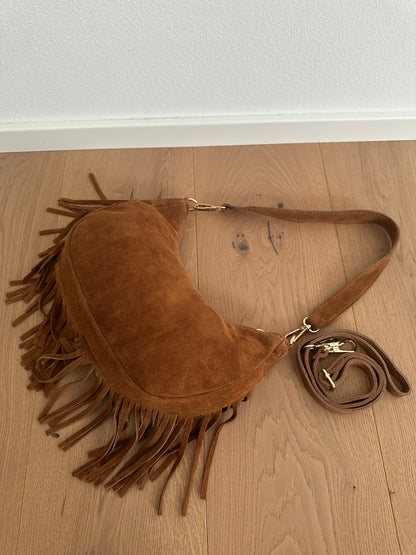 NINFEA - suede frange