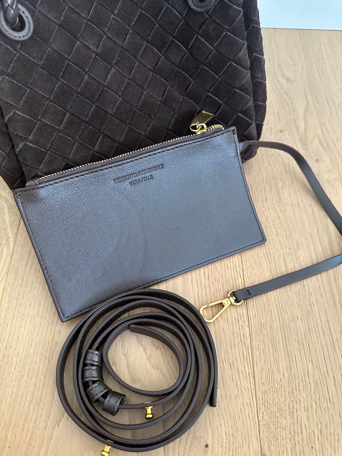 EMMA woven- suede