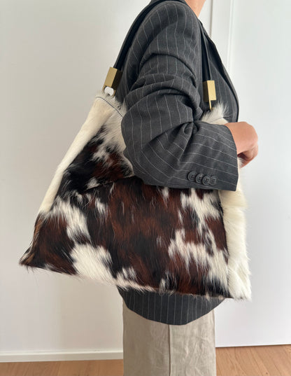 SAVANA- borsa a spalla in cavallino