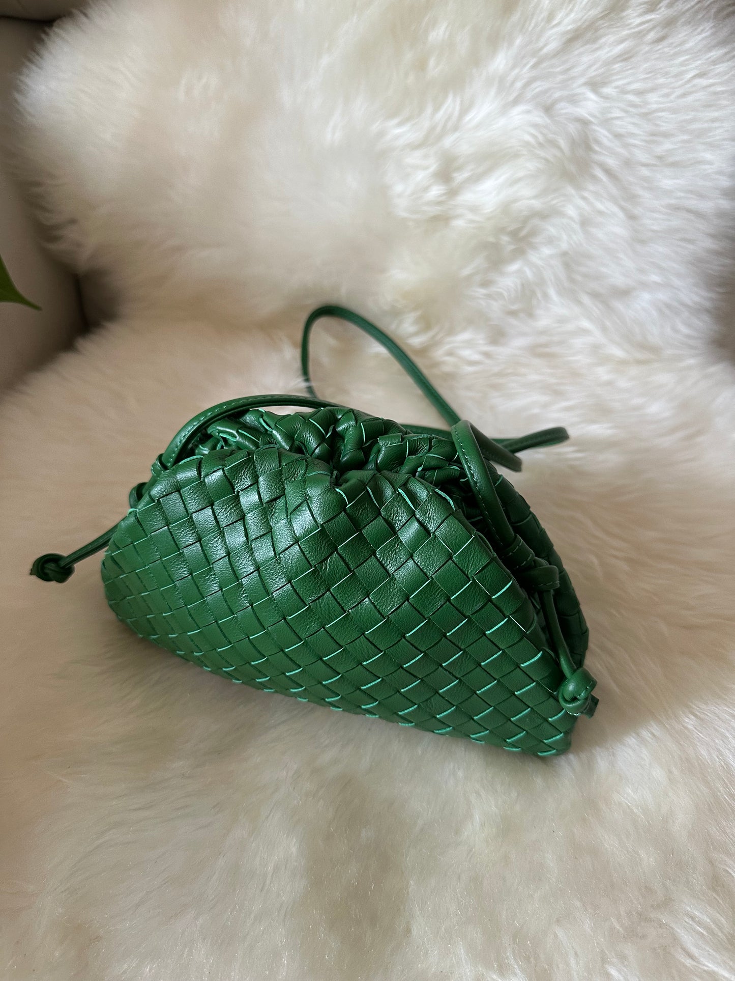 MINI POUCH - vera pelle