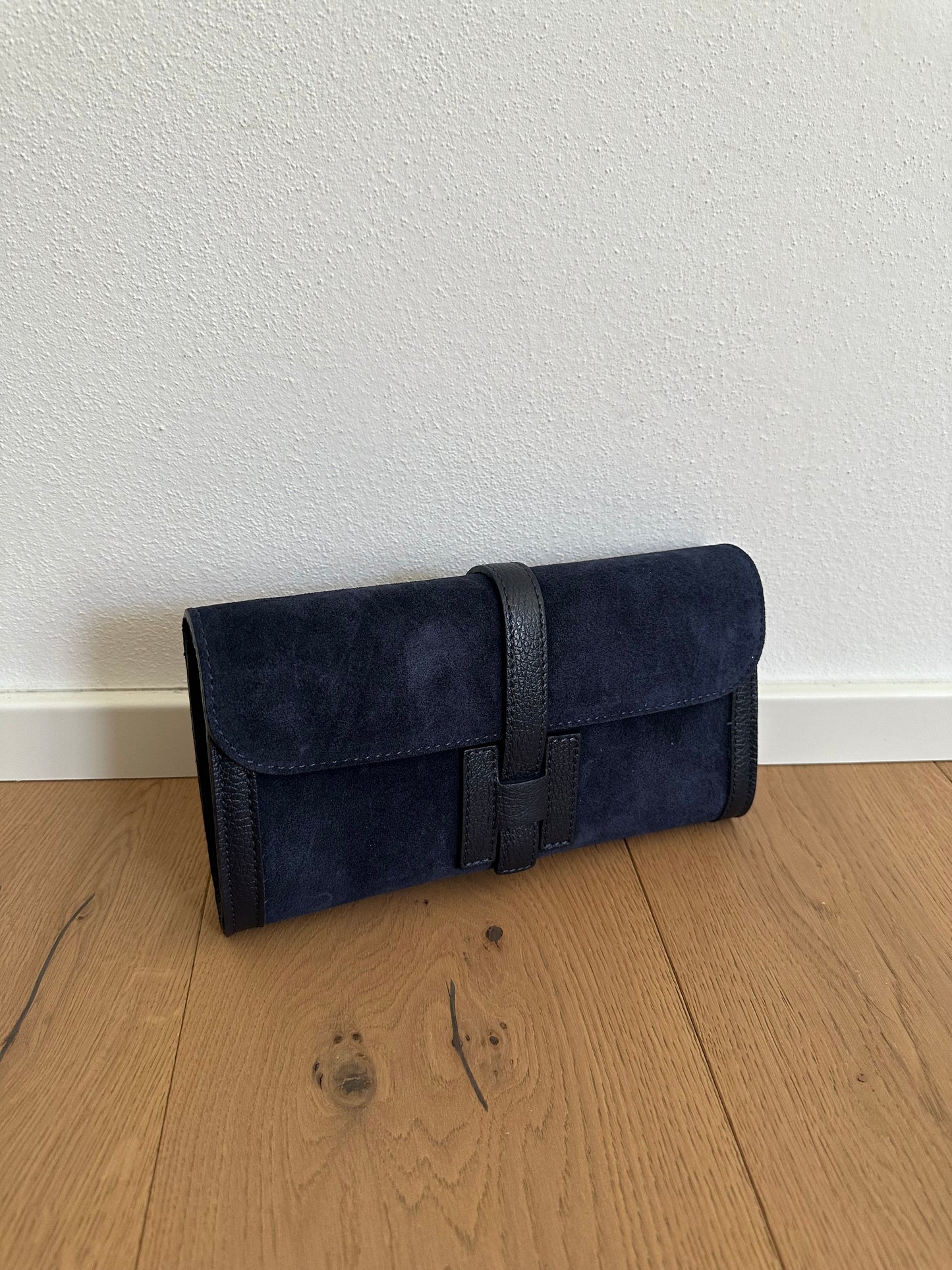 HANNAH suede- pochette con tracolla