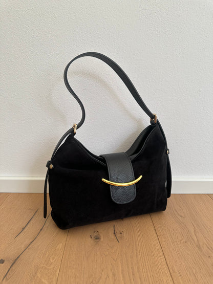COCO- suede shoulder bag