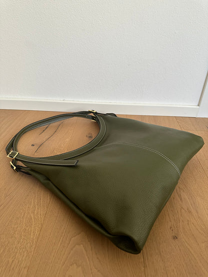 LIDIA hobo- Vera pelle