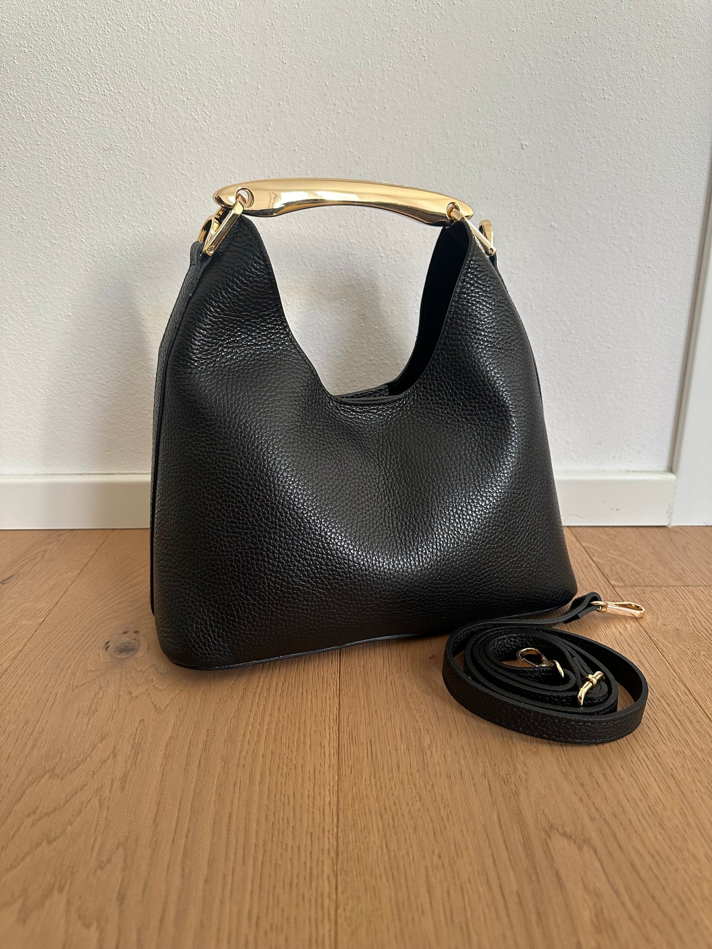 ALEX- borsa a mano, vera pelle