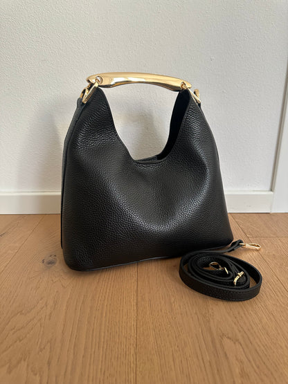 ALEX- borsa a mano, vera pelle