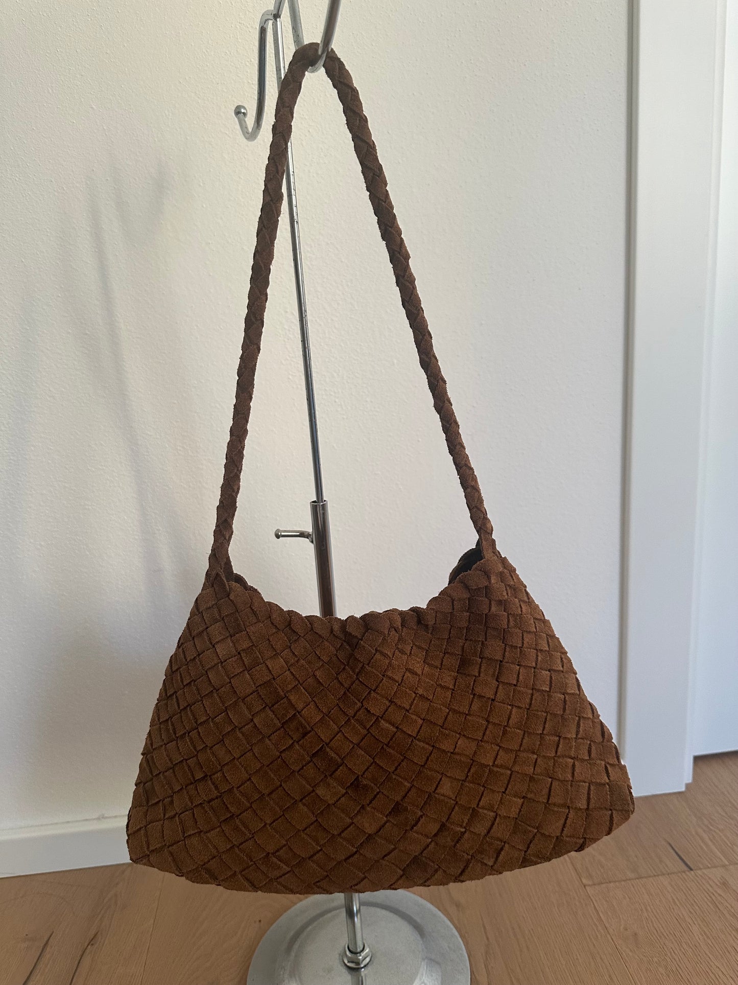 ROSY SMALL suede- shoulder bag