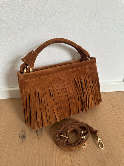 MAJE - frange suede
