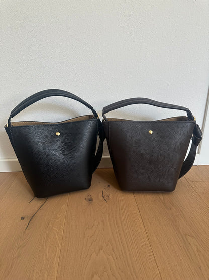 JASMIN bucket - pelle e suede