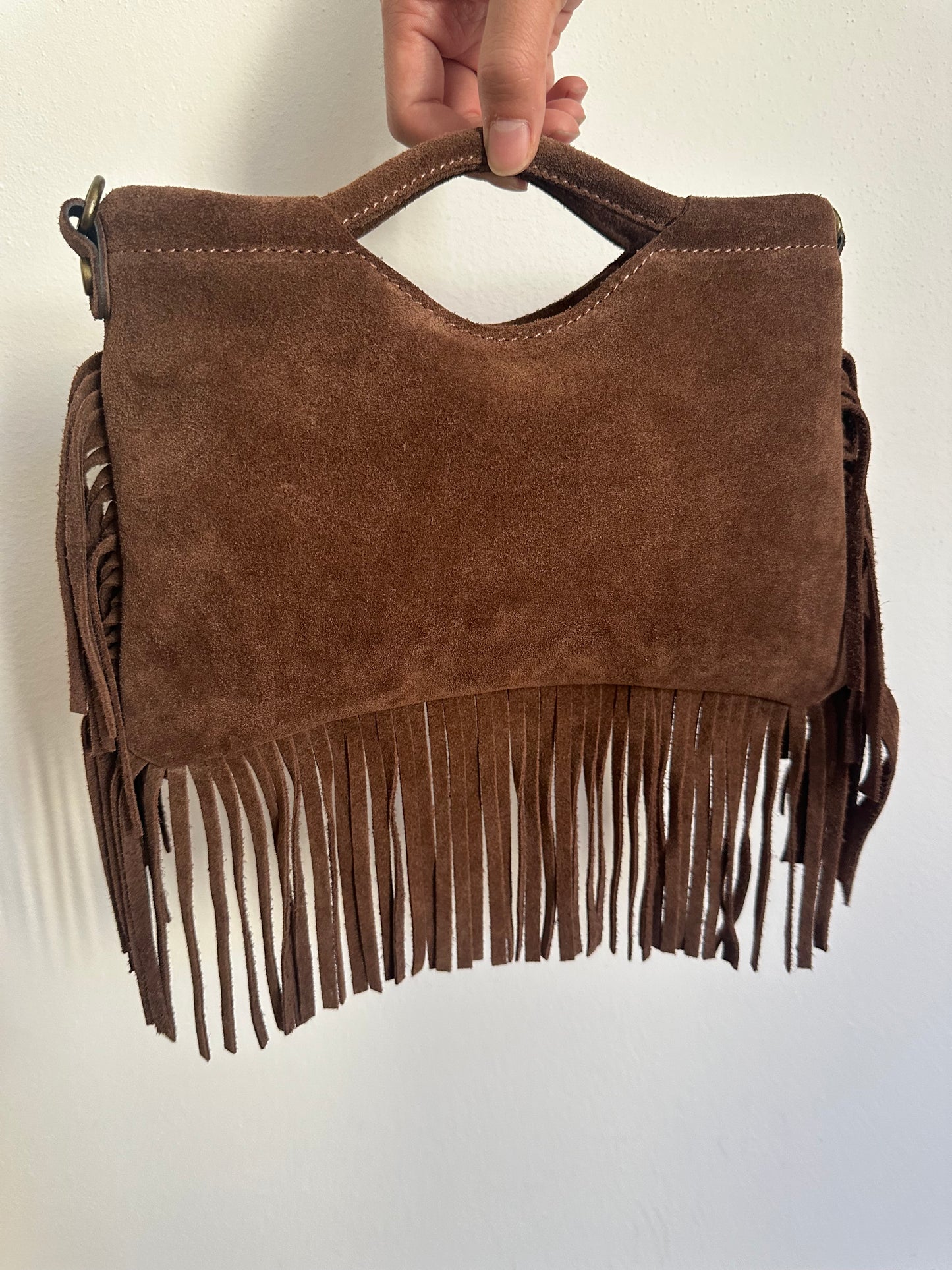 CLEO - suede e frange