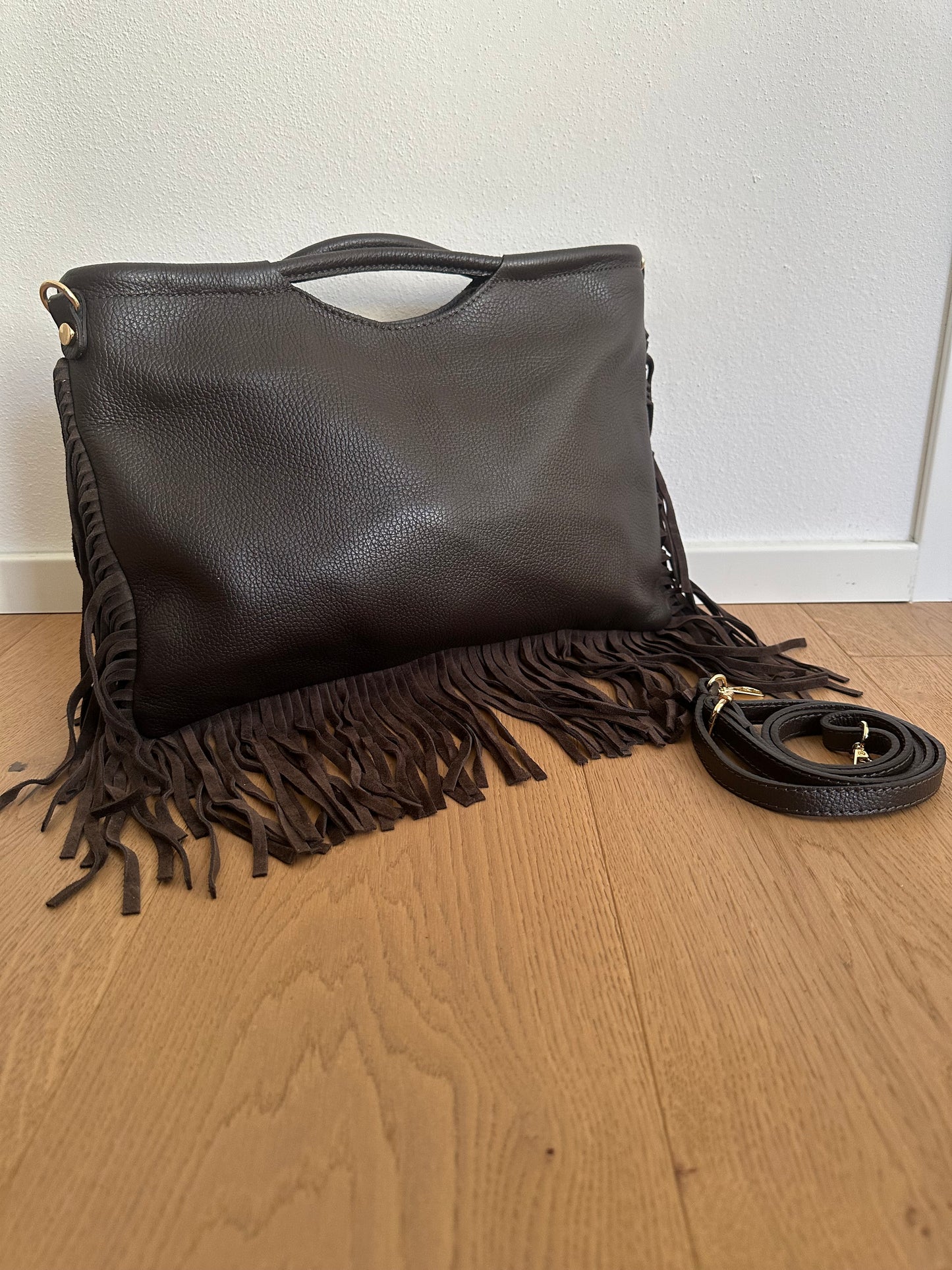 CLEO large- Vera pelle e frange